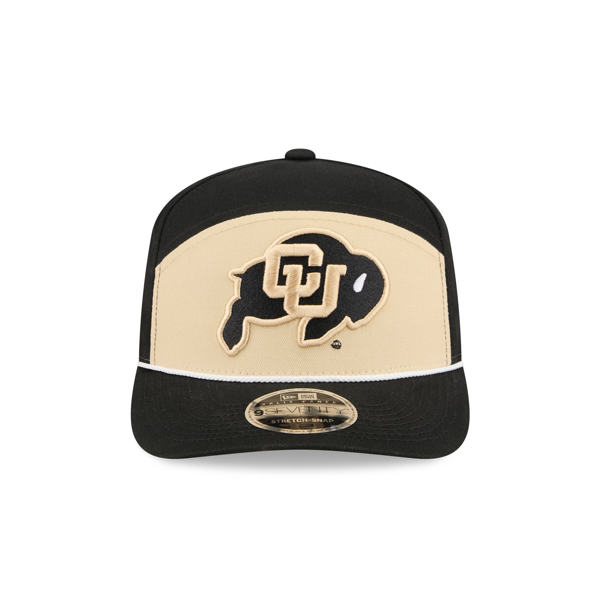 Colorado Buffaloes Split Panel 9SEVENTY Stretch-Snap Hat