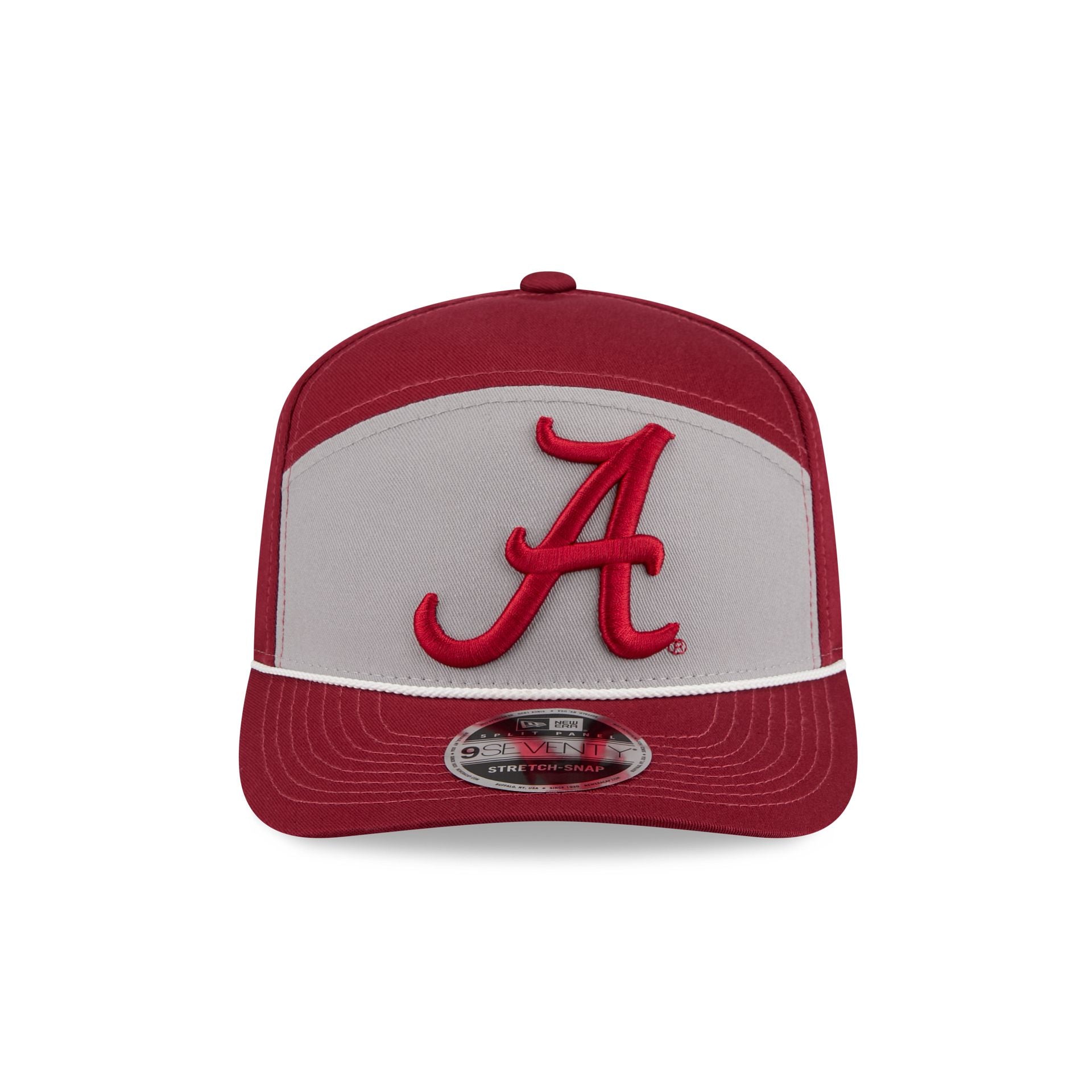 Alabama Crimson Tide Split Panel 9SEVENTY Stretch-Snap Hat