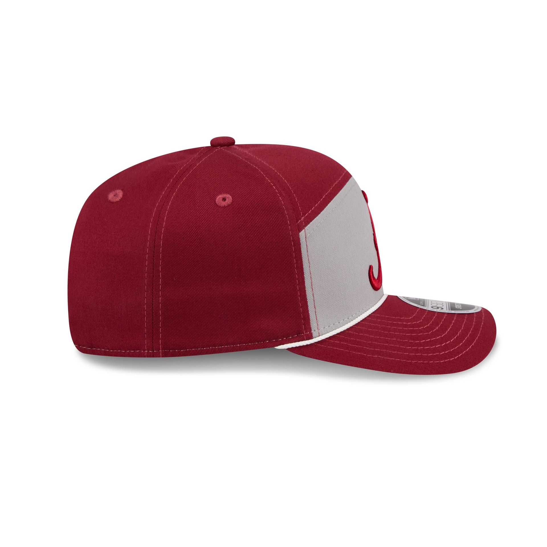 Alabama Crimson Tide Split Panel 9SEVENTY Stretch-Snap Hat