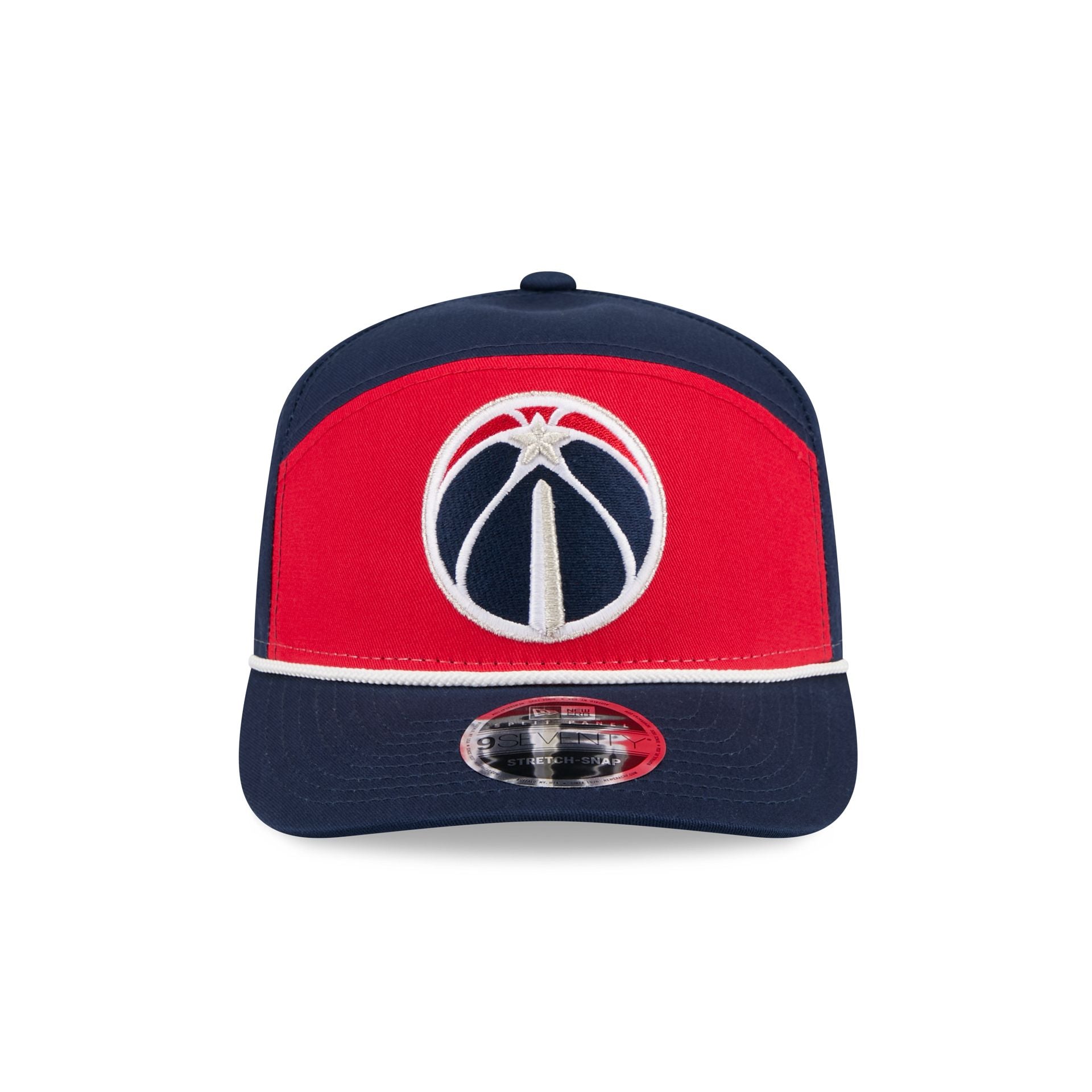 Washington Wizards Split Panel 9SEVENTY Stretch-Snap Hat