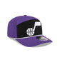 Utah Jazz Split Panel 9SEVENTY Stretch-Snap Hat