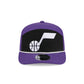 Utah Jazz Split Panel 9SEVENTY Stretch-Snap Hat