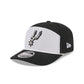 San Antonio Spurs Split Panel 9SEVENTY Stretch-Snap Hat