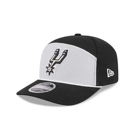 San Antonio Spurs Split Panel 9SEVENTY Stretch-Snap Hat - New Era Cap