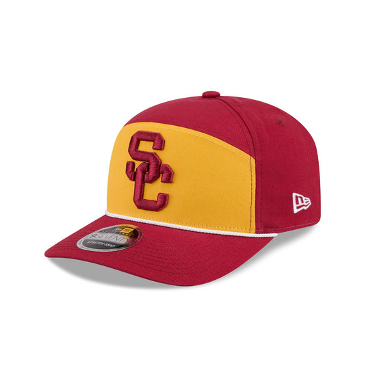 USC Trojans Split Panel 9SEVENTY Stretch-Snap Hat - New Era Cap