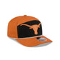 Texas Longhorns Split Panel 9SEVENTY Stretch-Snap Hat