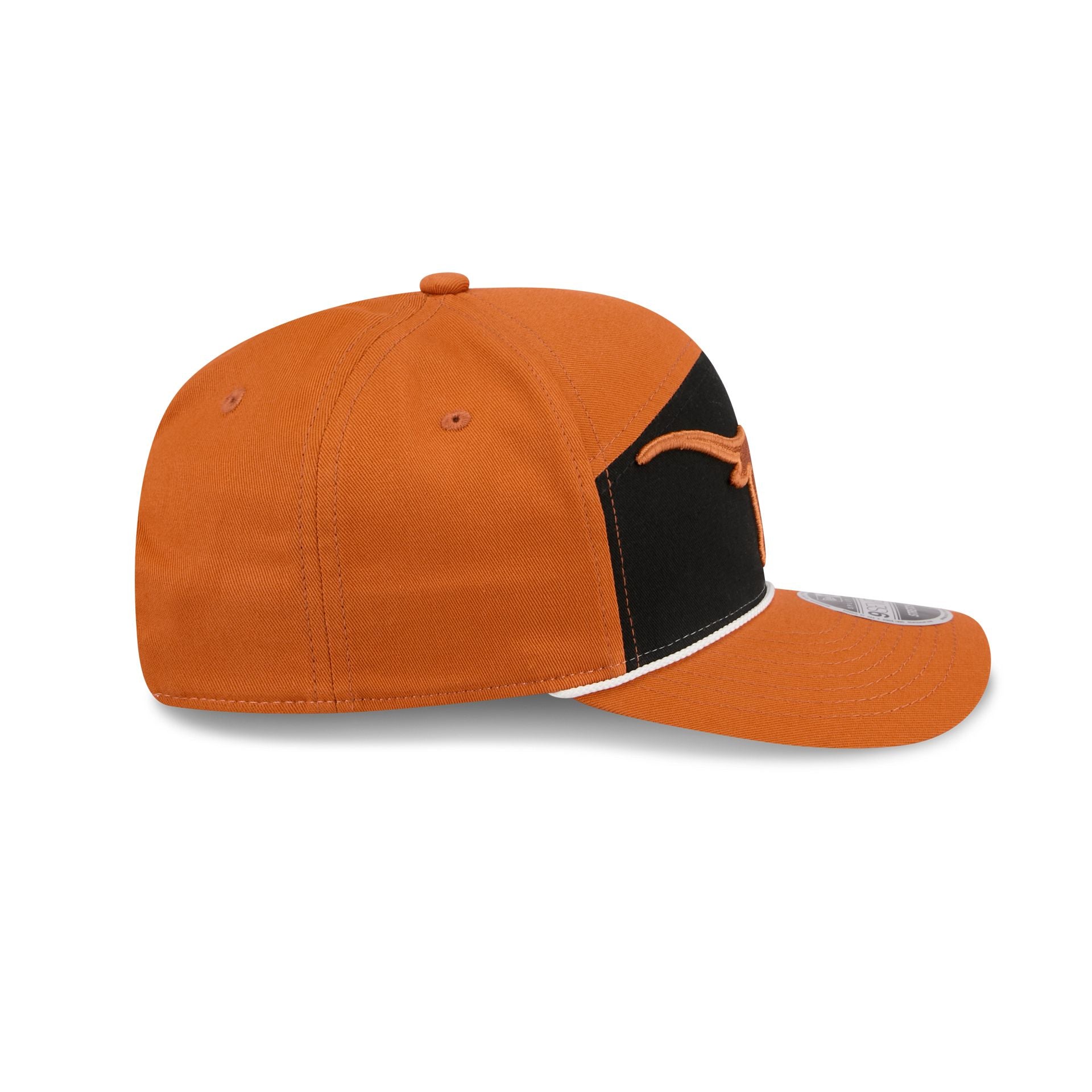 Texas Longhorns Split Panel 9SEVENTY Stretch-Snap Hat