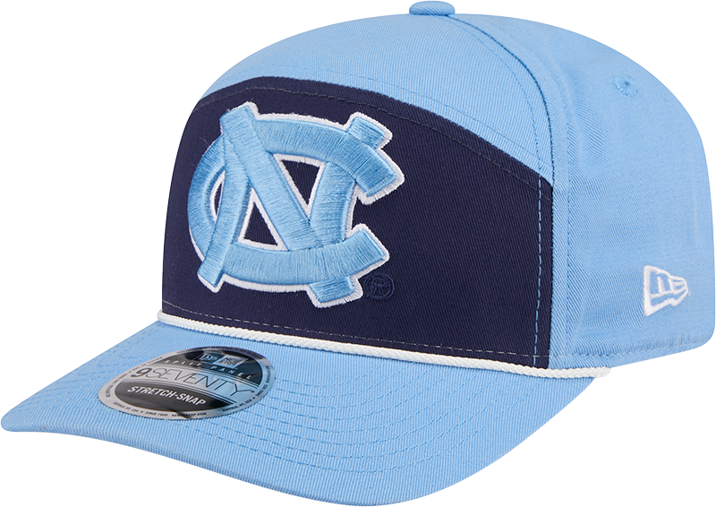 North Carolina Tar Heels Split Panel 9SEVENTY Stretch-Snap Hat