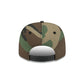 Atlanta Braves Property of Patch Camo Split Panel 9SEVENTY Stretch-Snap Hat