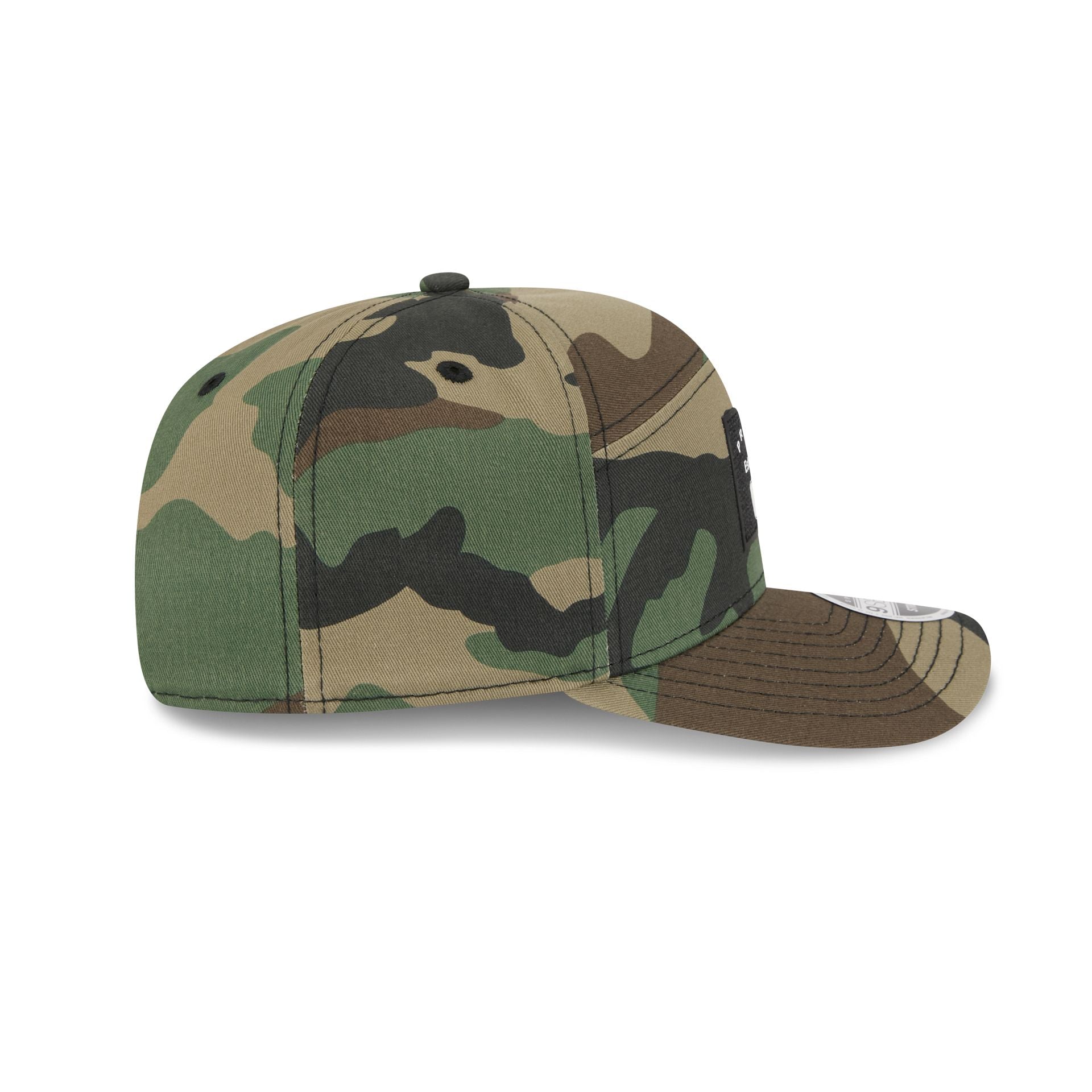 Chicago Cubs Property of Patch Camo Split Panel 9SEVENTY Stretch-Snap Hat