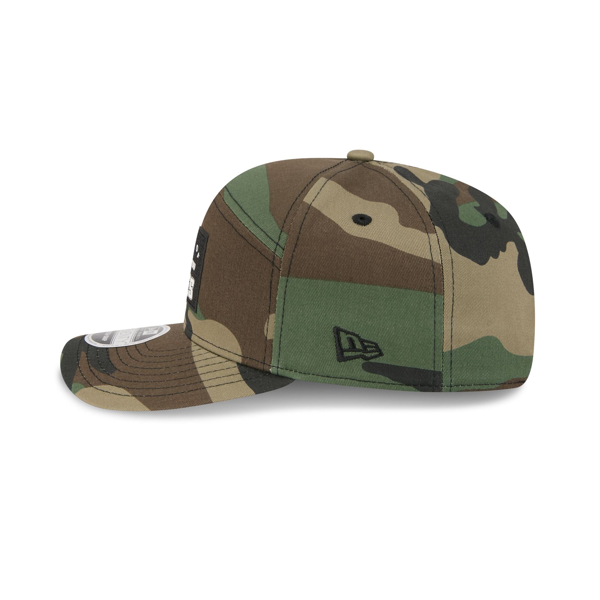 San Diego Padres Property of Patch Camo Split Panel 9SEVENTY Stretch-Snap Hat