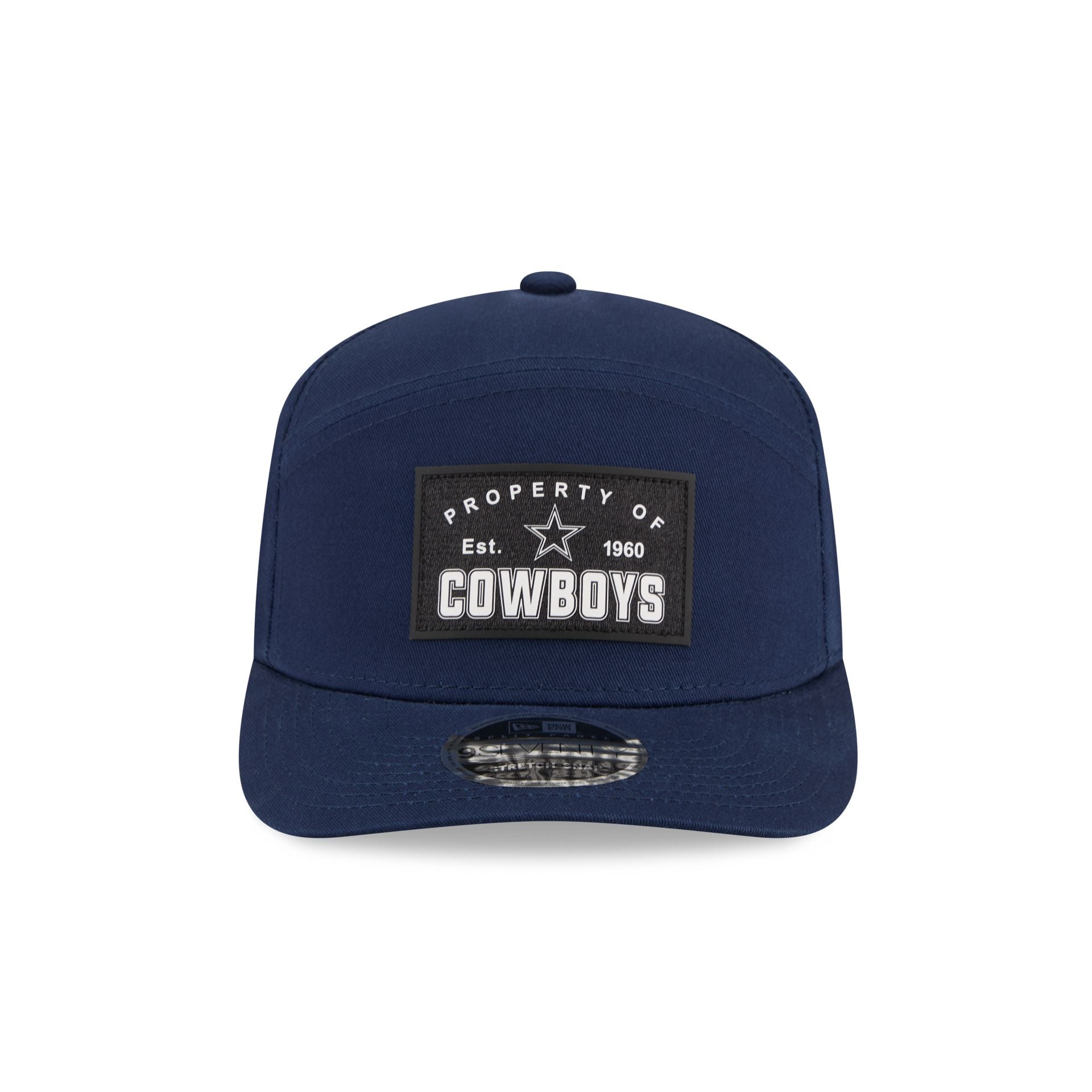 Dallas Cowboys Property of Patch Split Panel 9SEVENTY Stretch-Snap Hat