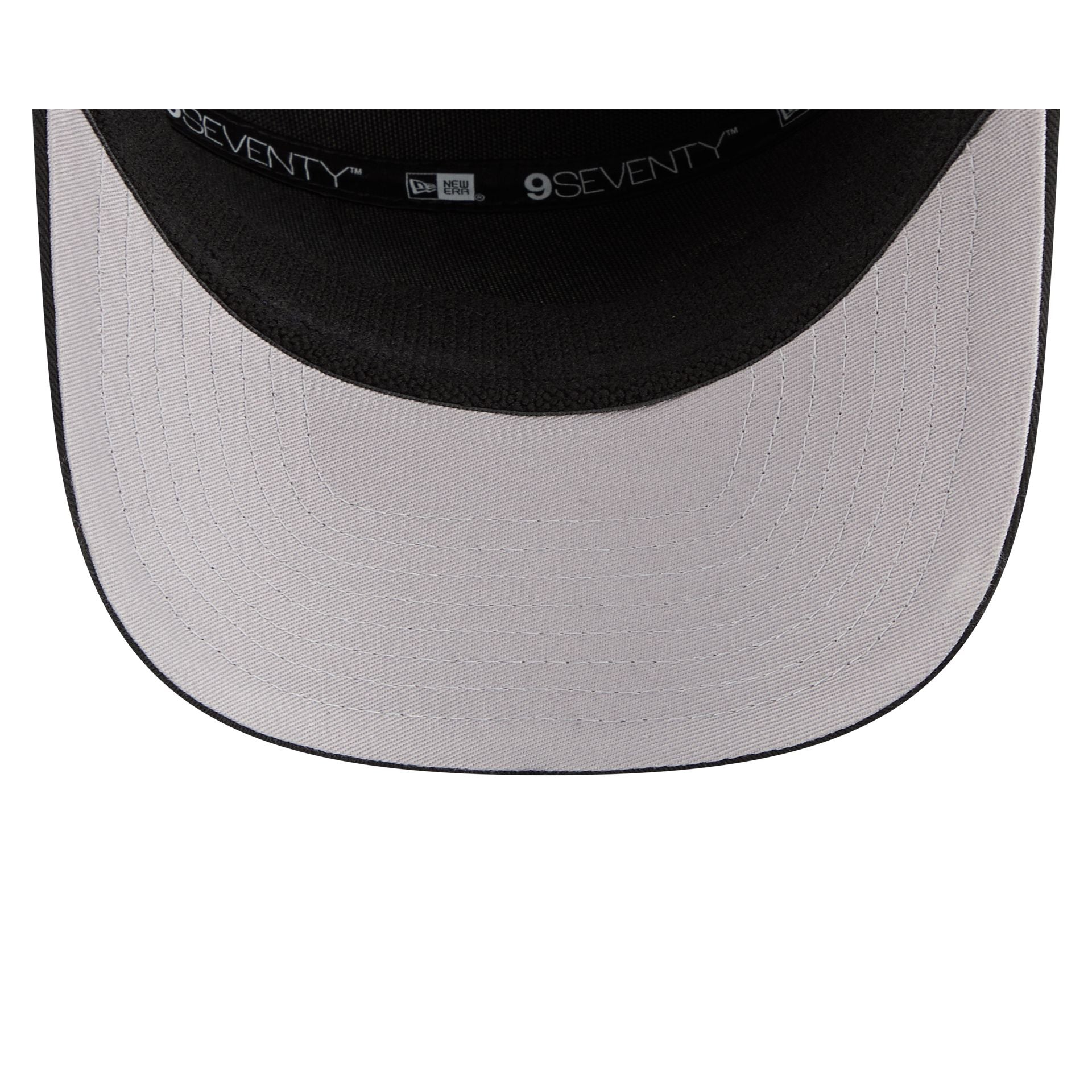 Las Vegas Raiders Property of Patch Split Panel 9SEVENTY Stretch-Snap Hat