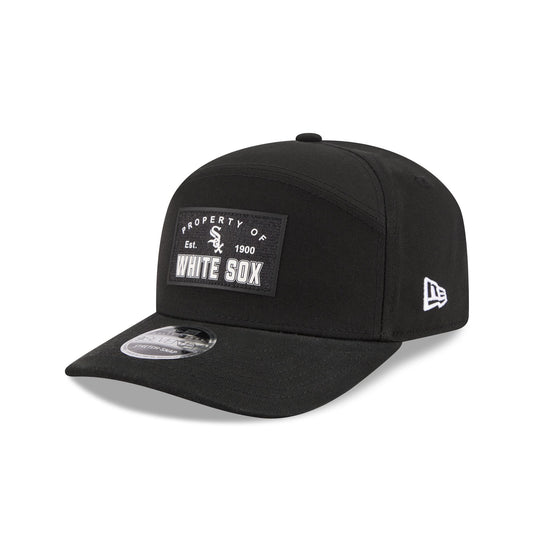 Chicago White Sox Property of Patch Split Panel 9SEVENTY Stretch-Snap Hat - New Era Cap