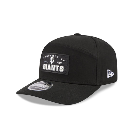 San Francisco Giants Property of Patch Split Panel 9SEVENTY Stretch-Snap Hat - New Era Cap