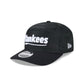 New York Yankees Black Camo Split Panel 9SEVENTY Stretch-Snap Hat