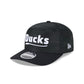 Anaheim Ducks Black Camo Split Panel 9SEVENTY Stretch-Snap Hat