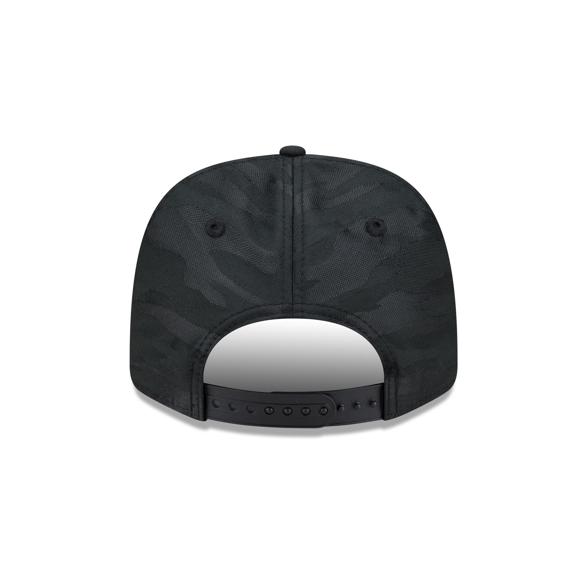Anaheim Ducks Black Camo Split Panel 9SEVENTY Stretch-Snap Hat