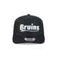 Boston Bruins Black Camo Split Panel 9SEVENTY Stretch-Snap Hat
