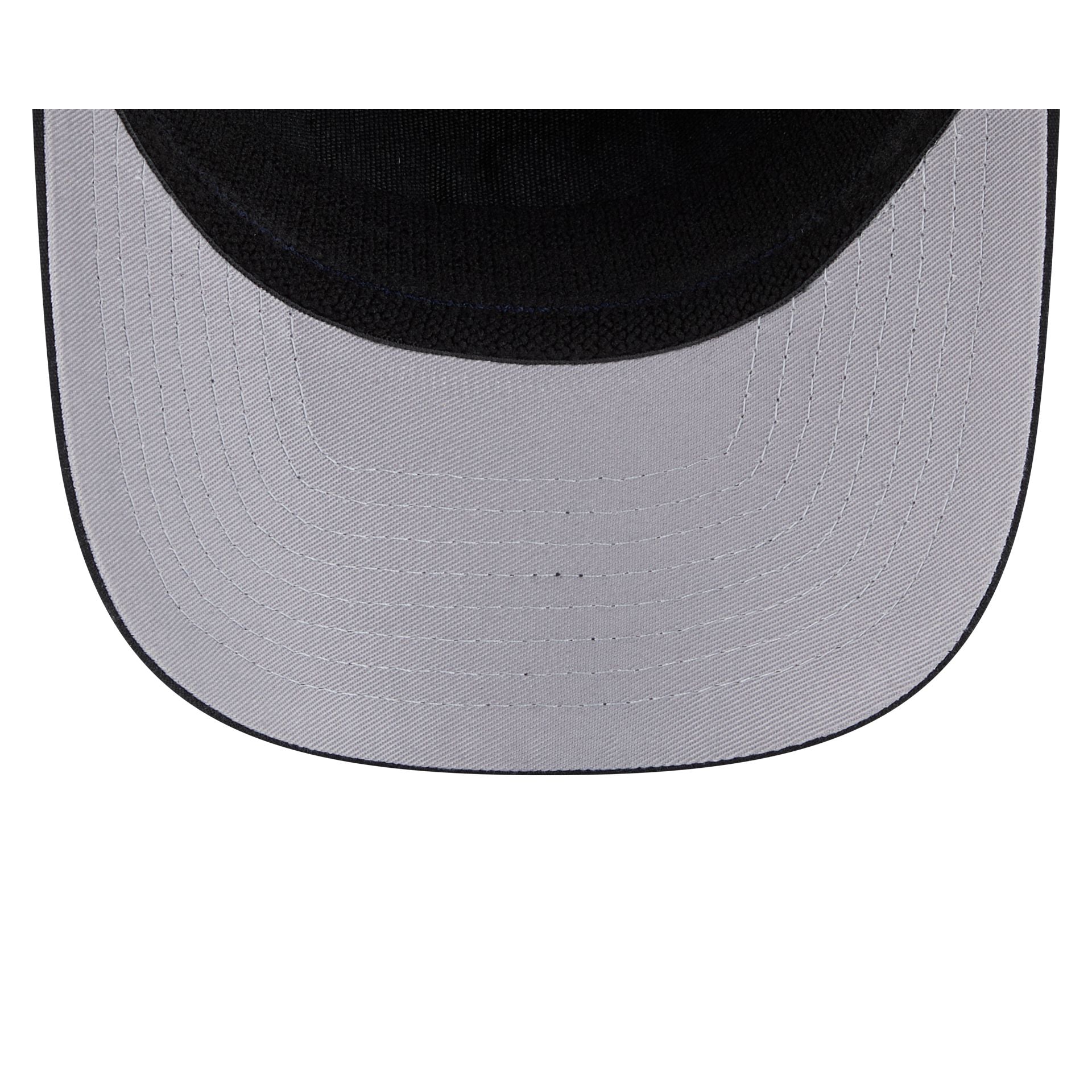 San Jose Sharks Black Camo Split Panel 9SEVENTY Stretch-Snap Hat