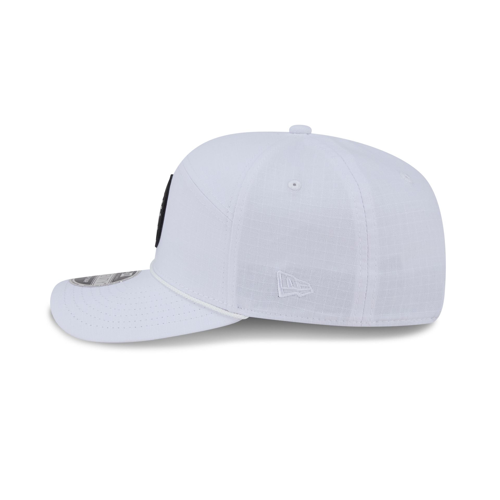 San Francisco Giants Circle Logo White Split Panel 9SEVENTY Stretch-Snap Hat