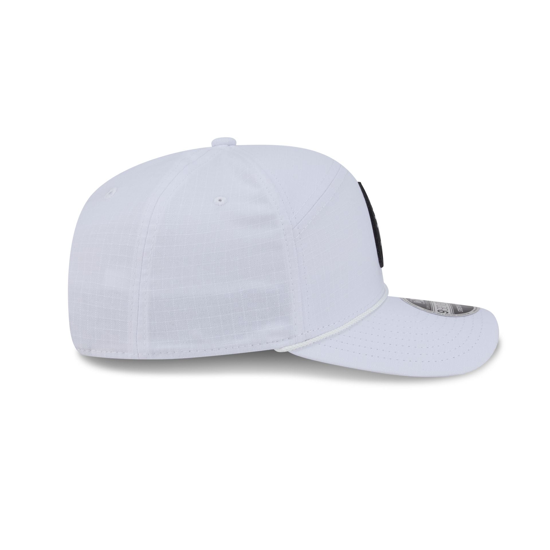 San Francisco Giants Circle Logo White Split Panel 9SEVENTY Stretch-Snap Hat