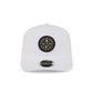San Diego Padres Circle Logo White Split Panel 9SEVENTY Stretch-Snap Hat