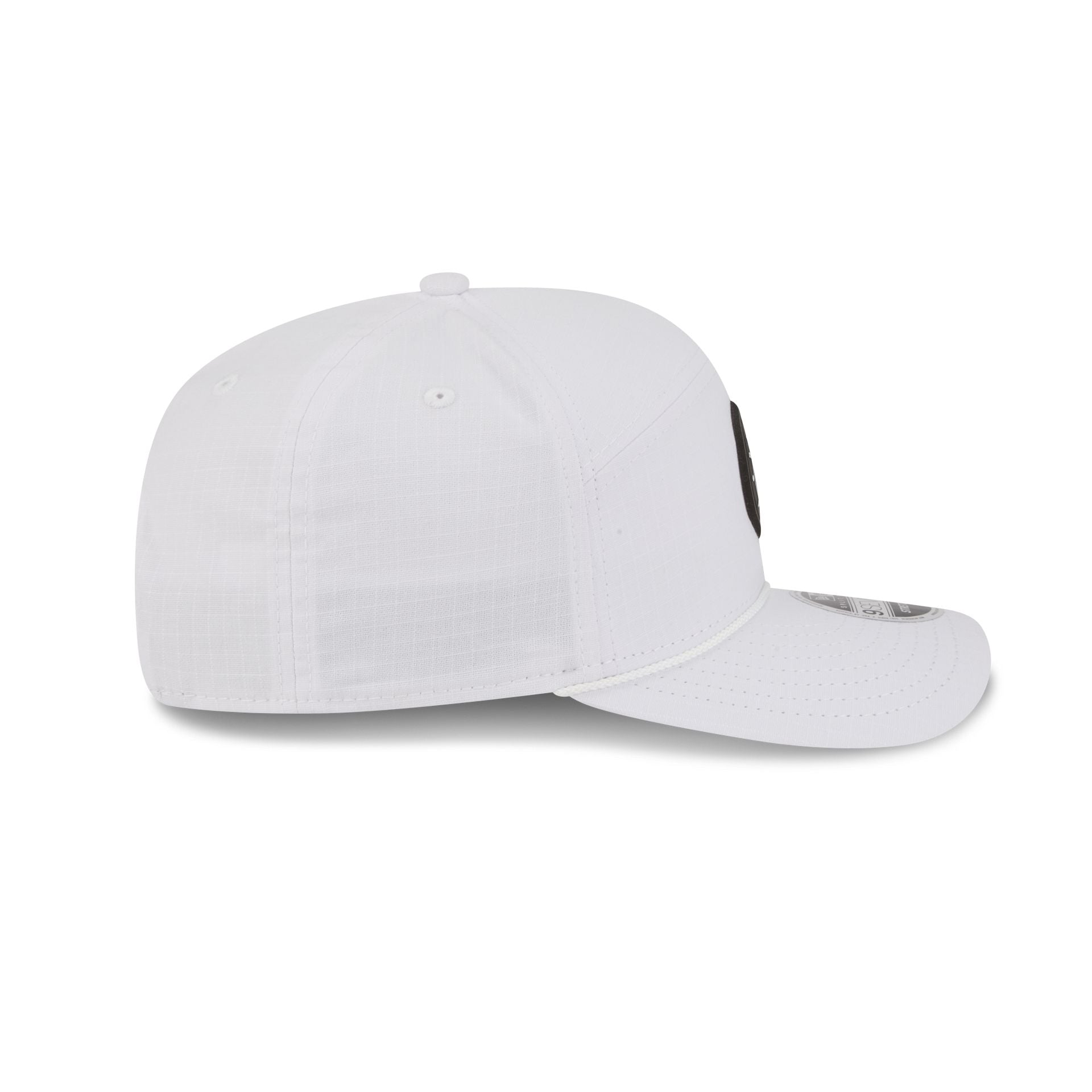 San Diego Padres Circle Logo White Split Panel 9SEVENTY Stretch-Snap Hat