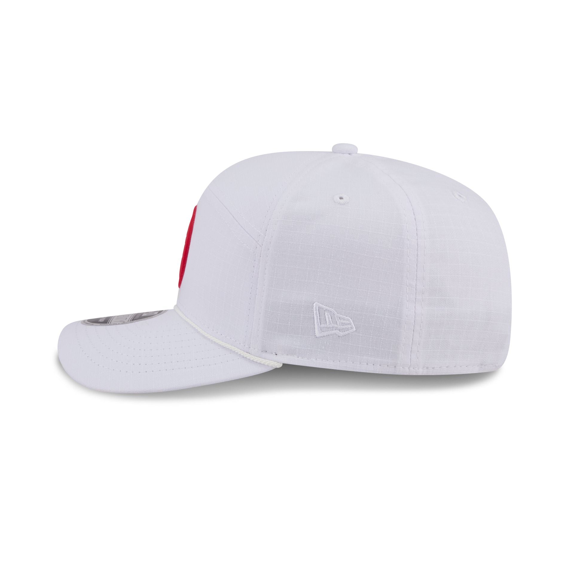 Philadelphia Phillies Circle Logo White Split Panel 9SEVENTY Stretch-Snap Hat