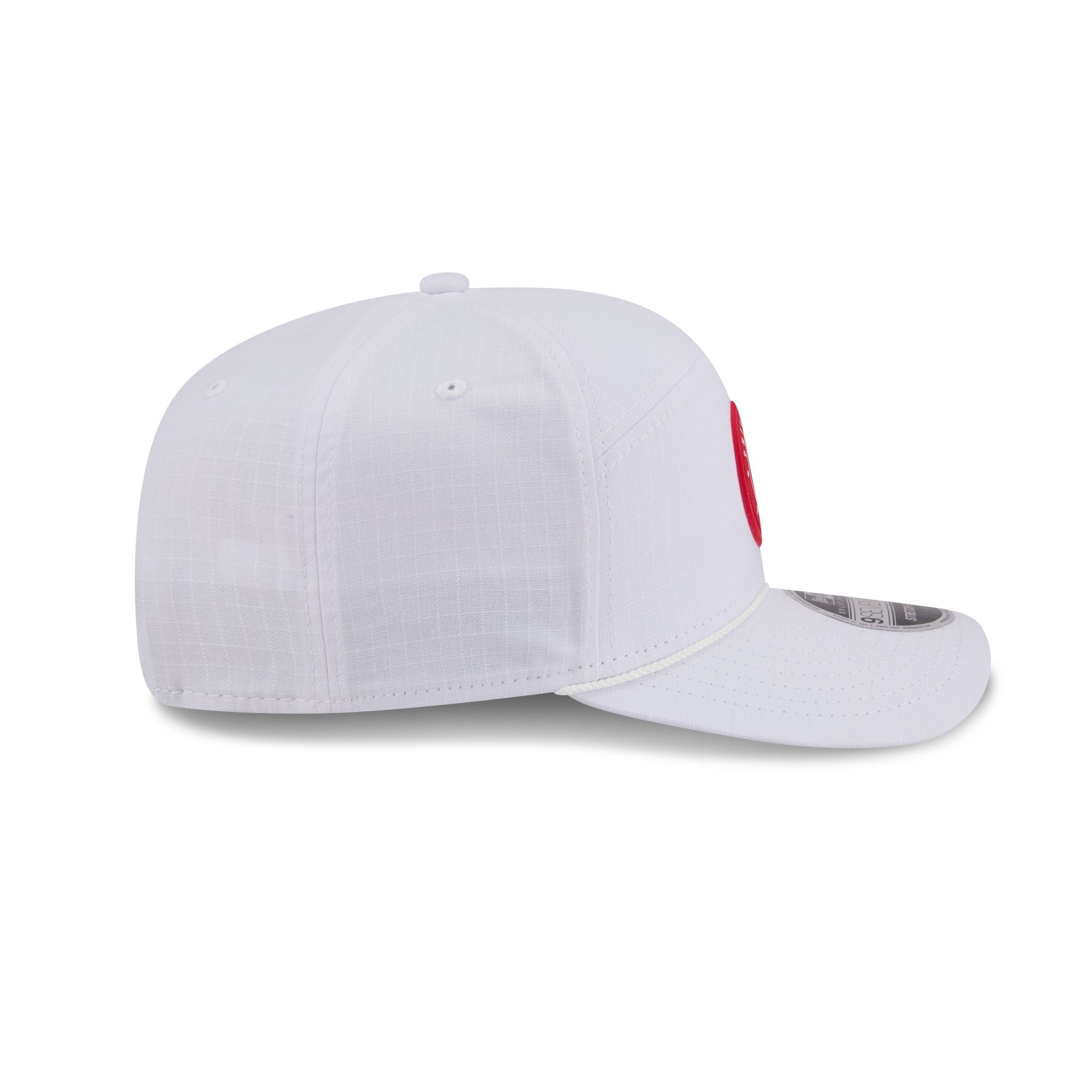 Philadelphia Phillies Circle Logo White Split Panel 9SEVENTY Stretch-Snap Hat