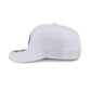 Los Angeles Dodgers Circle Logo White Split Panel 9SEVENTY Stretch-Snap Hat