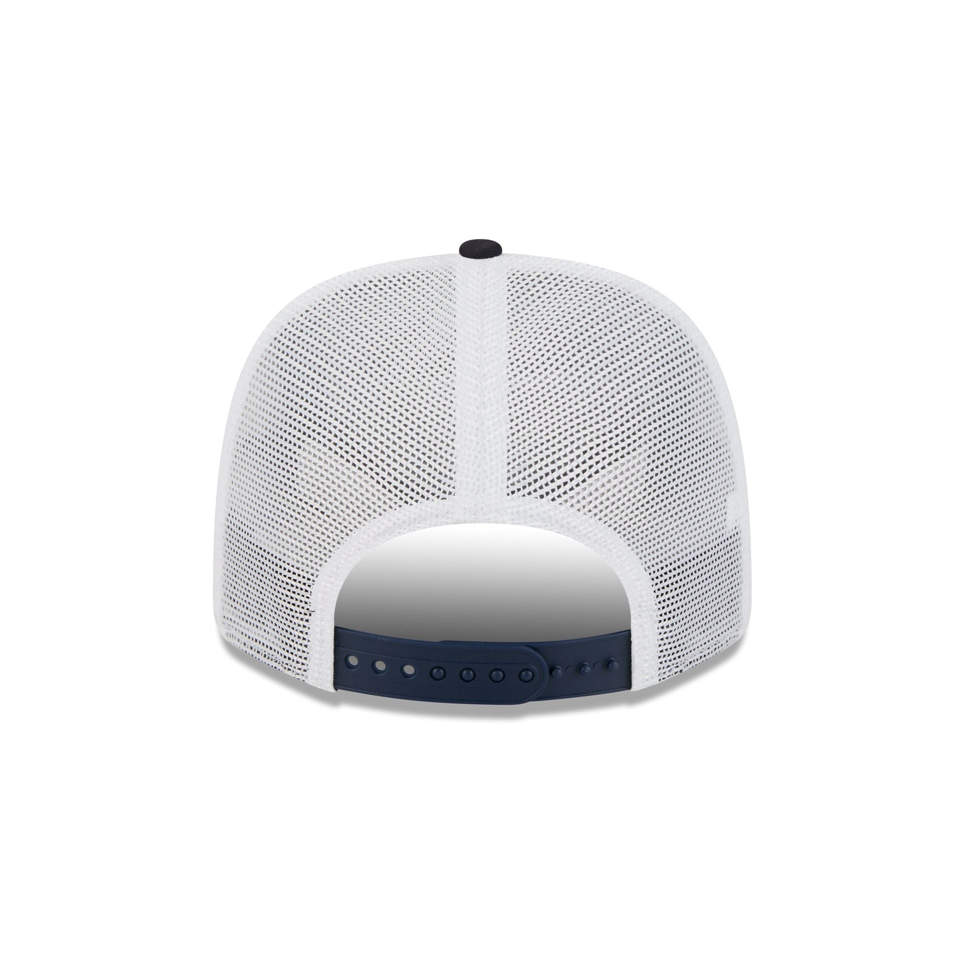 Atlanta Braves Square Patch Split Panel 9SEVENTY Trucker Hat