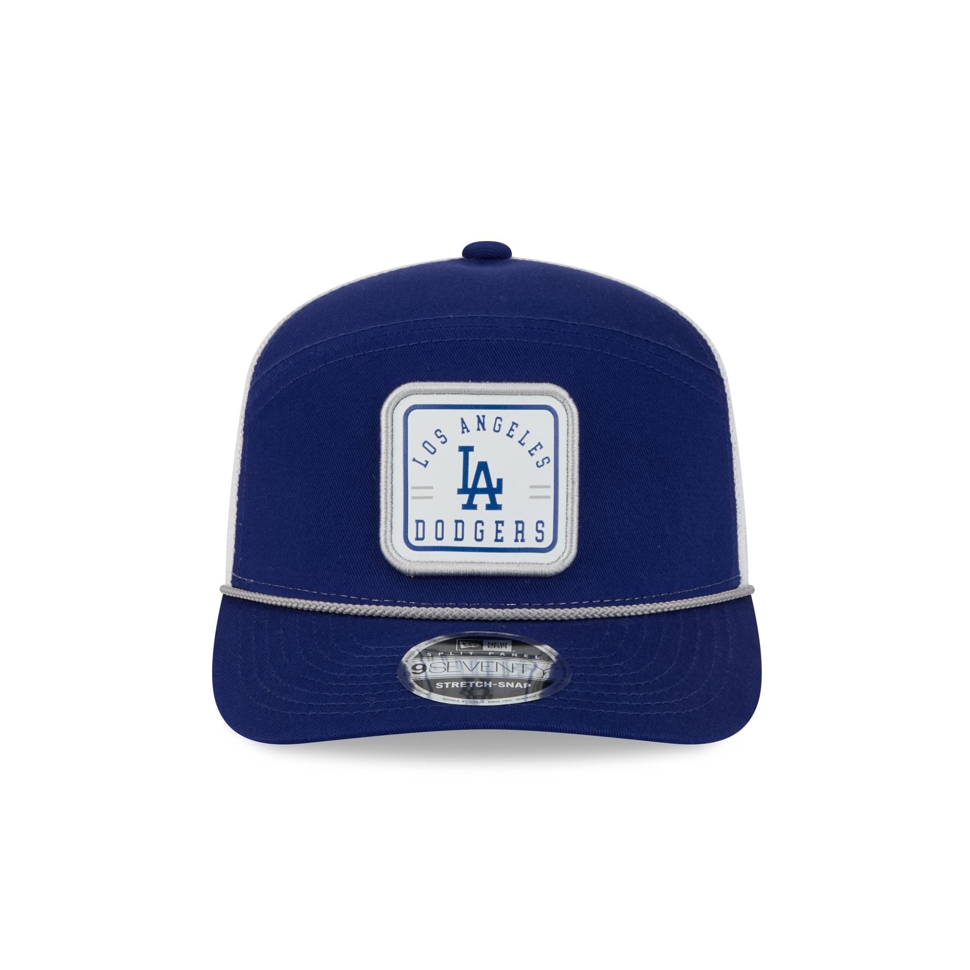 Los Angeles Dodgers Square Patch Split Panel 9SEVENTY Trucker Hat
