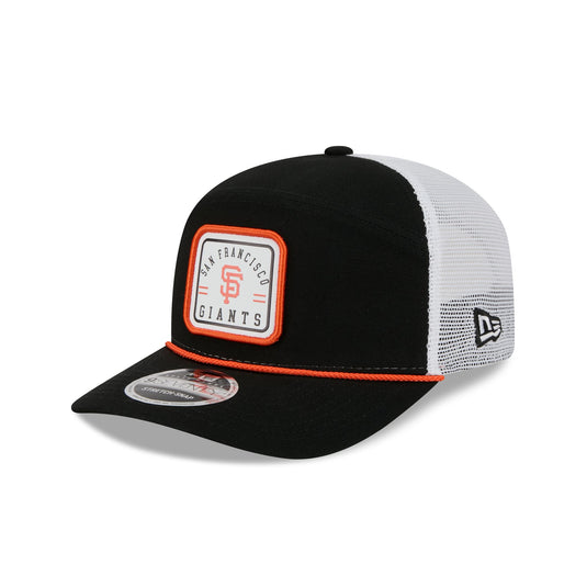San Francisco Giants Square Patch Split Panel 9SEVENTY Trucker Hat - New Era Cap