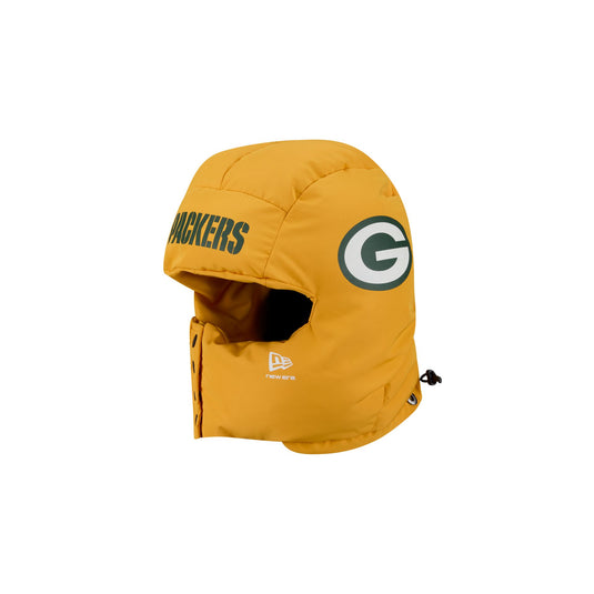 Green Bay Packers Helmet Puffer Hood - New Era Cap