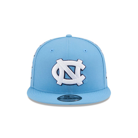 North Carolina Tar Heels Sticker Helmet 9FIFTY Snapback Hat