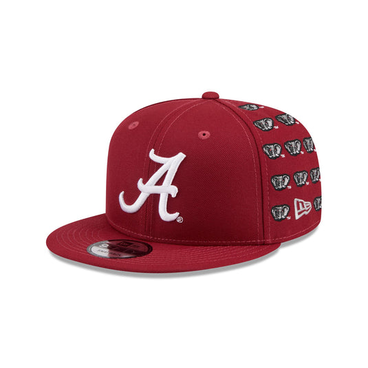 Alabama Crimson Tide Sticker Helmet 9FIFTY Snapback Hat - New Era Cap