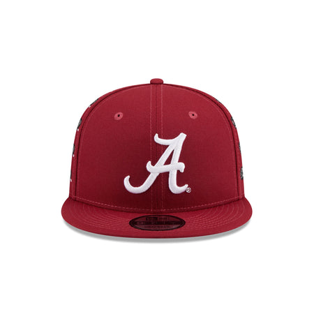 Alabama Crimson Tide Sticker Helmet 9FIFTY Snapback Hat