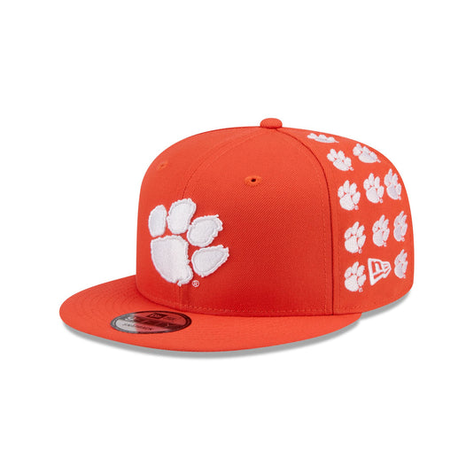 Clemson Tigers Sticker Helmet 9FIFTY Snapback Hat - New Era Cap