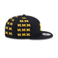 Michigan Wolverines Sticker Helmet 9FIFTY Snapback Hat