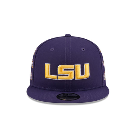 LSU Tigers Sticker Helmet 9FIFTY Snapback Hat