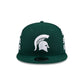 Michigan State Spartans Sticker Helmet 9FIFTY Snapback Hat