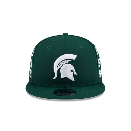 Michigan State Spartans Sticker Helmet 9FIFTY Snapback Hat