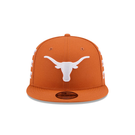 Texas Longhorns Sticker Helmet 9FIFTY Snapback Hat