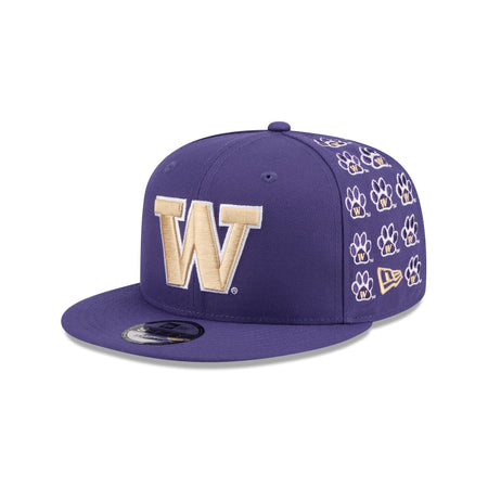 Washington Huskies Sticker Helmet 9FIFTY Snapback Hat
