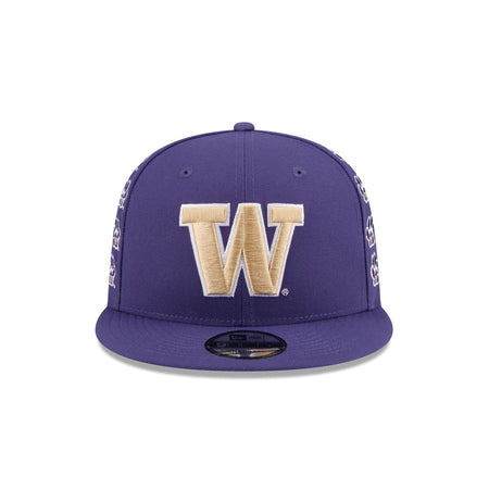 Washington Huskies Sticker Helmet 9FIFTY Snapback Hat