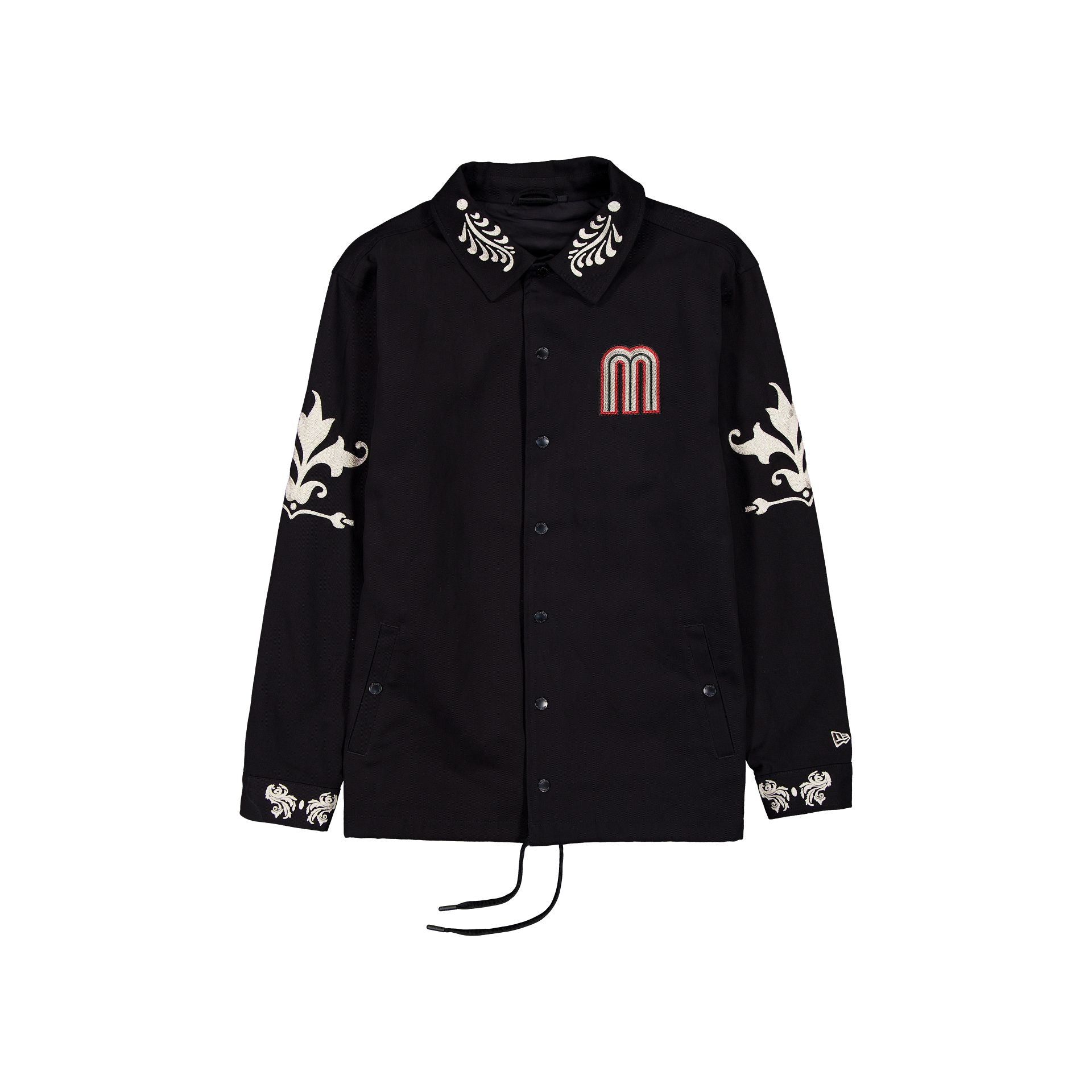 Mexico Baseball Script Coaches Jacket