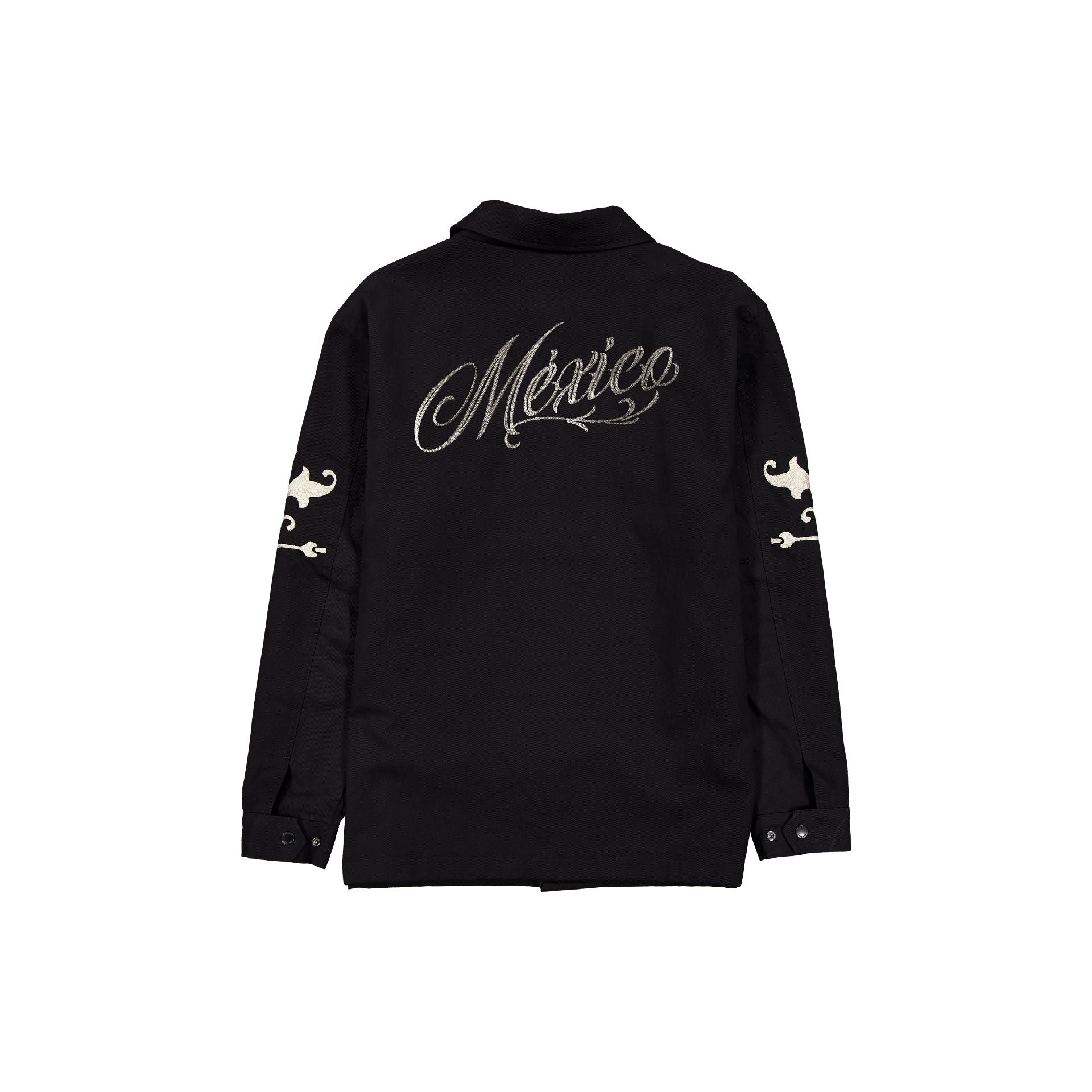 Mexico Baseball Script Coaches Jacket