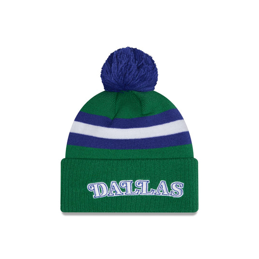 Dallas Mavericks 2025 Classic Edition Pom Knit Hat - New Era Cap