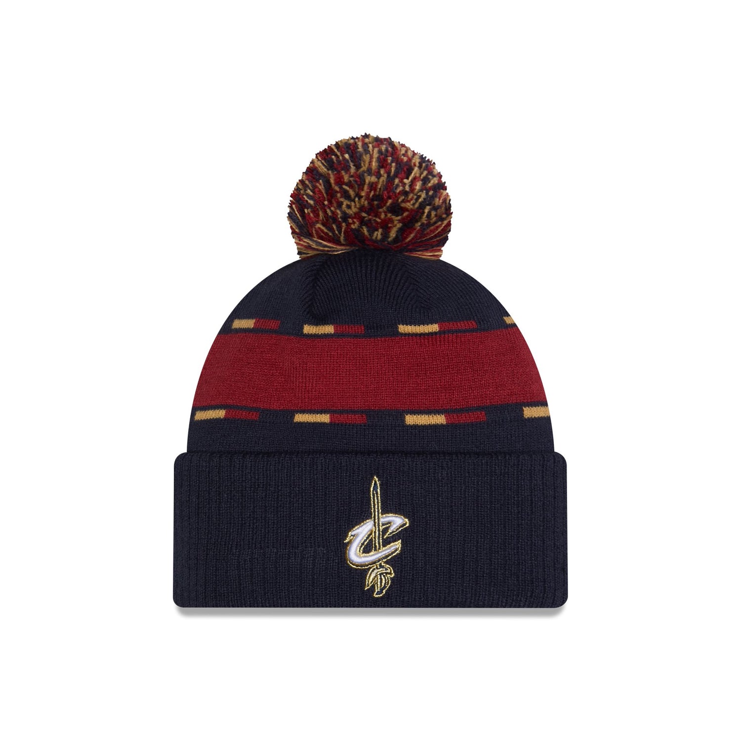 Cleveland Cavaliers 2025 Classic Edition Pom Knit Hat